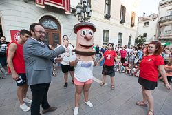 Inici de la Festa Major Sabadell 2016 Concurs de voltes del rodet